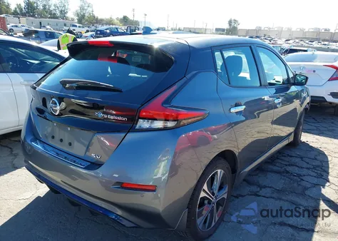 2020 Nissan Leaf Sv 40 Kwh z USA, uszkodzony, nr VIN 1N4AZ1CP1LC307372